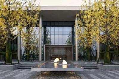 騰升案例鑒賞 | 精工筑境，詩意棲居 永威上和郡售樓部室內(nèi)外精裝工程實(shí)景解析